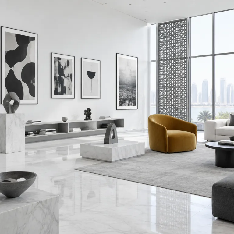 الغرفة كمعرض فني: كيف تدمج فنادق الإمارات التصميم الداخلي بالفن المعاصر